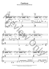 Fastlove piano sheet music cover